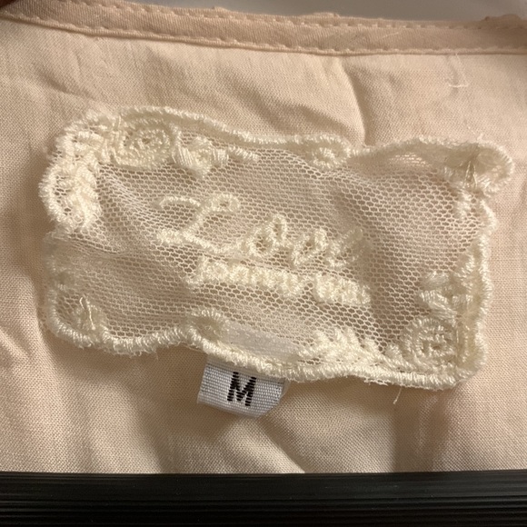 Love Johnny Was pink and silver top size M - Picture 2 of 4